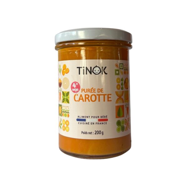 801-Purée fine de carotte Tinok-4mois